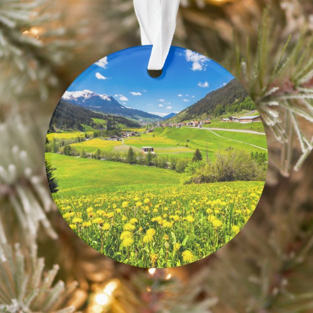 Adorno Flores | Cantón Dandelion de Grisons, Suiza (Árbol)