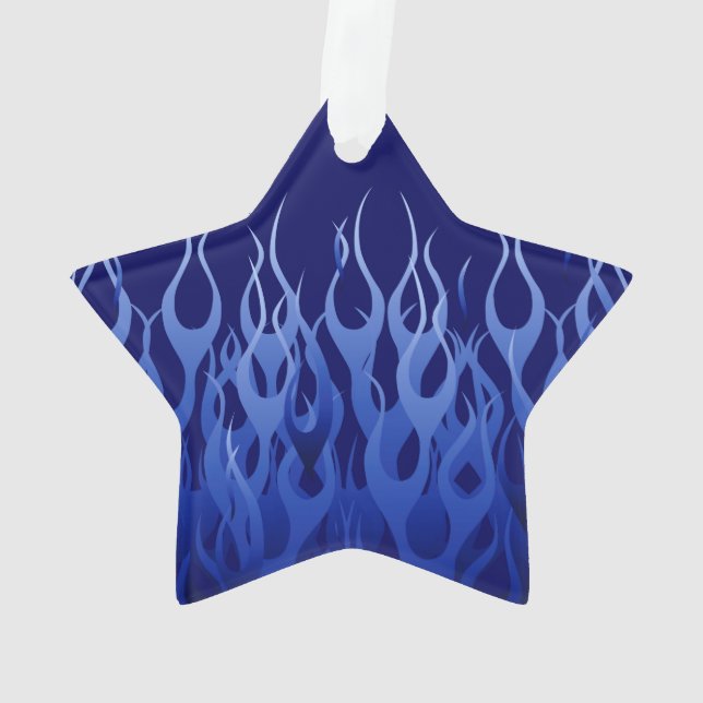 Adorno Flores de Carreras azul de Guay (Reverso)