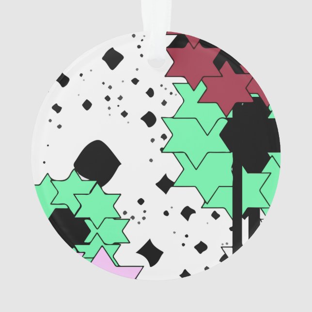 Adorno Flores de estrella (Reverso)