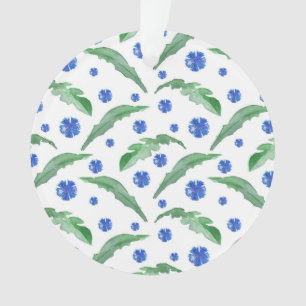 Adorno Flores de maíz azul