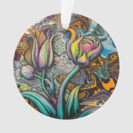 Adorno Flores de Mandala