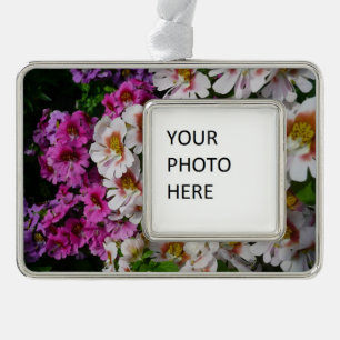 Adorno Flores de mariposa de rosa blanco y morado