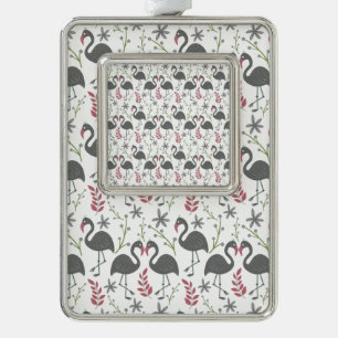 Adorno Flores de patrón sin costura, hojas