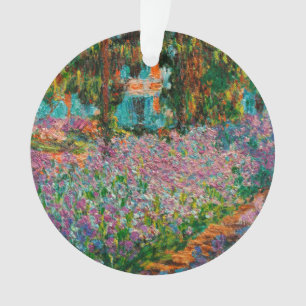 Adorno Flores Giverny del Irises Monet Garden