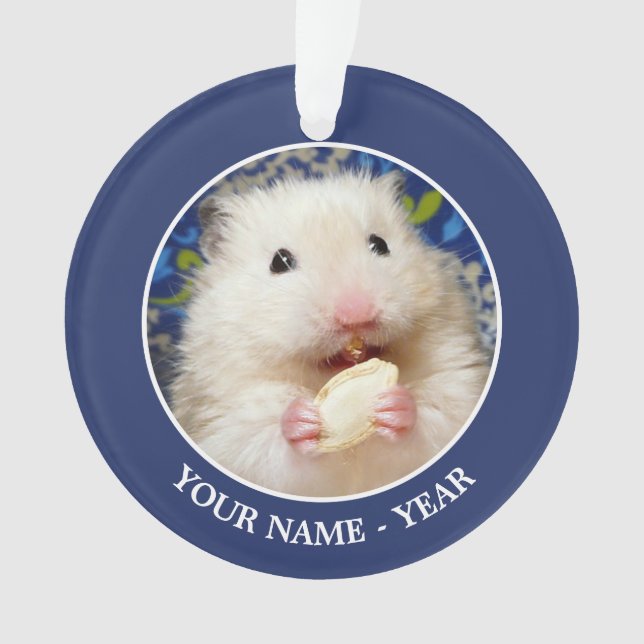 Adorno Fluffy Syrian Hamster Kokolinka (Anverso)