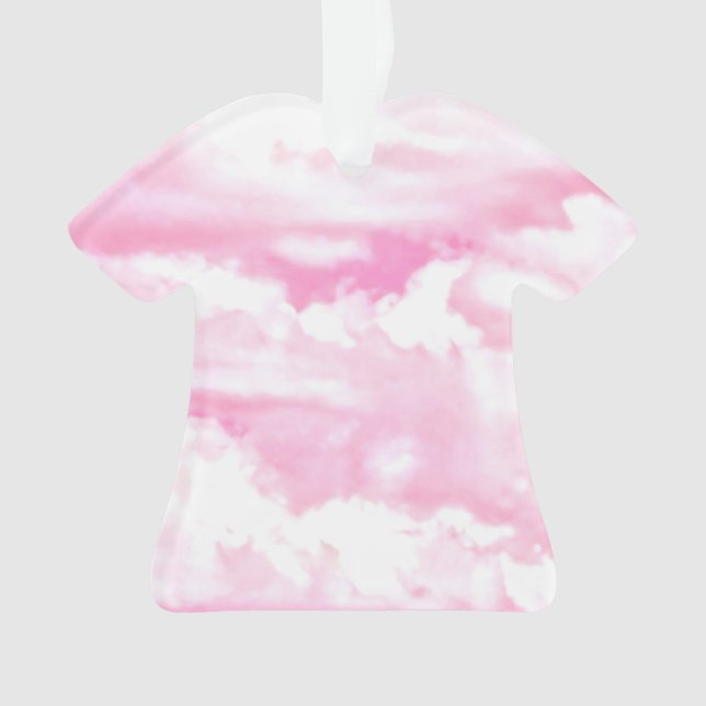 Adorno Fondo de la moda de las nubes rosas (Anverso)