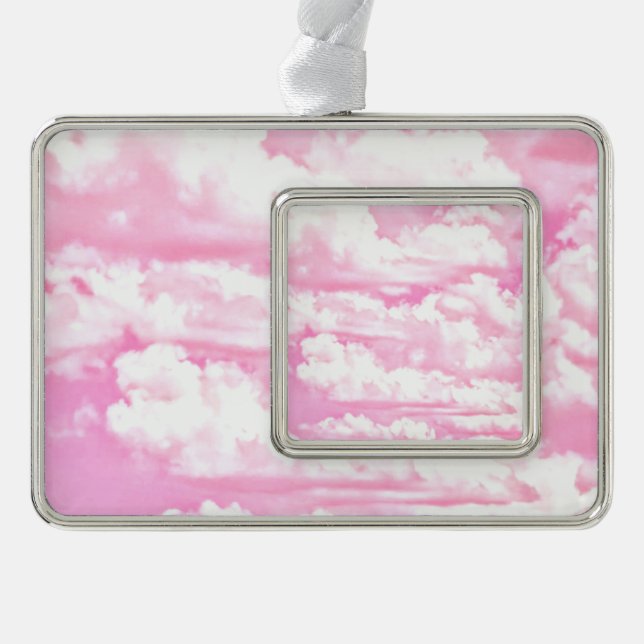 Adorno Fondo de la moda de las nubes rosas (Anverso)