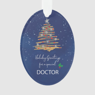 Adorno FOR Médica Christmas Tree Personalizable Name