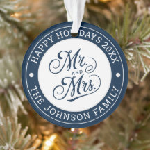 Foto boda Sr. y Sra. Elegant Script Newlyweds