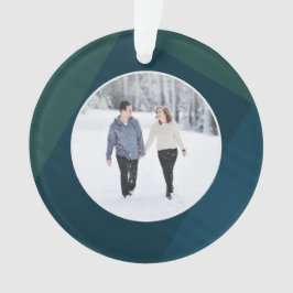 Adorno Foto clásica del primer Navidad casado