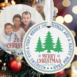 Adorno Foto de familia de Navidades personalizados