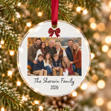 Foto de familia personalizada de Navidad