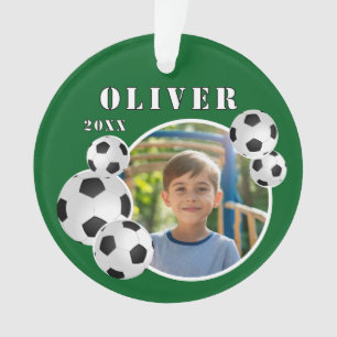 Adorno Foto de fútbol balón de fútbol verde Deportes