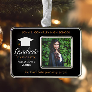 Adorno Foto de graduación elegante con cita inspiradora p