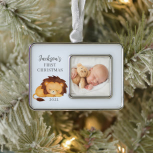 Adorno Foto de Lion First Christmas