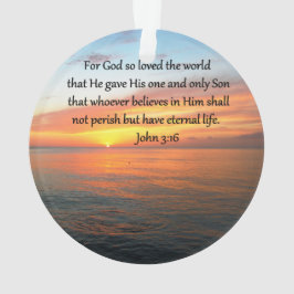 ADORNO FOTO DE SERENE JOHN 3:16 SUNRISE