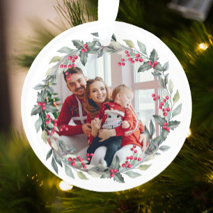 Adorno Foto mínima de Navidades   Mistletoe moderno