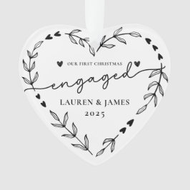 Adorno Foto Nuestra primera corona navideña de feriados c