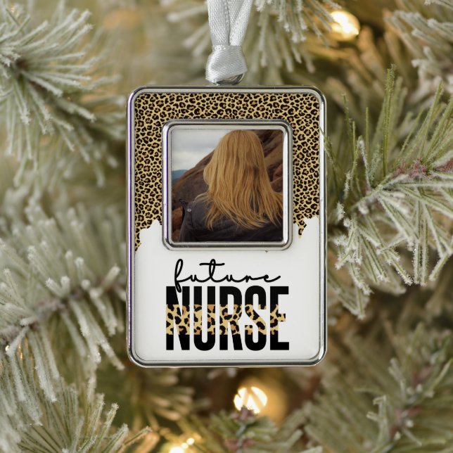 Adorno Foto personalizada de enfermero de enfermería en e (Árbol)