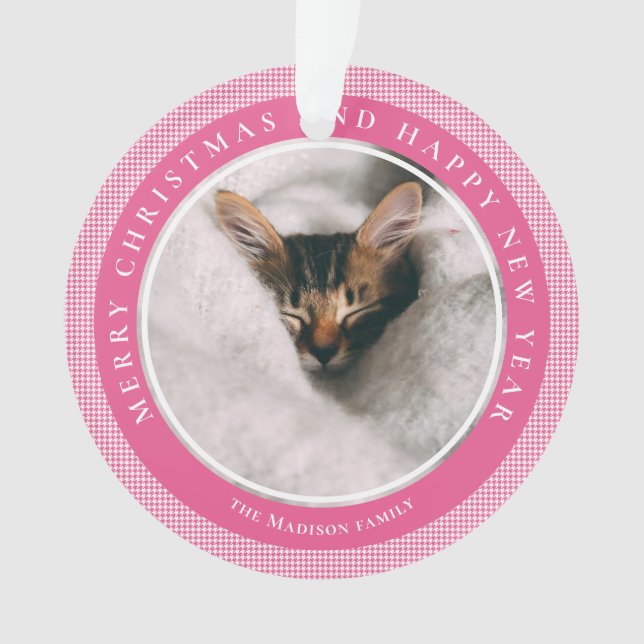 Adorno Foto personalizada de la cabina de sonido clásica (Anverso)