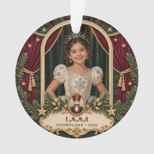 Adorno Foto personalizada del ballet de Cascanueces clási