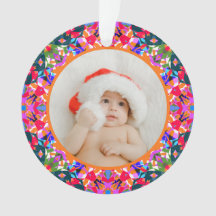 Foto personalizada Feliz Navidad Moderno Colorido