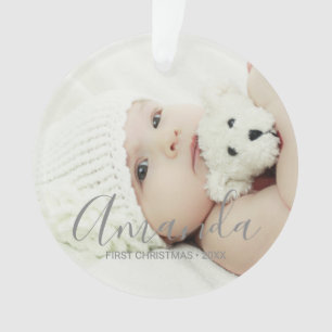 Adorno Foto Personalizado con nombre y texto personalizad