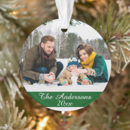 Adorno Foto Personalizado moderna de doble cara