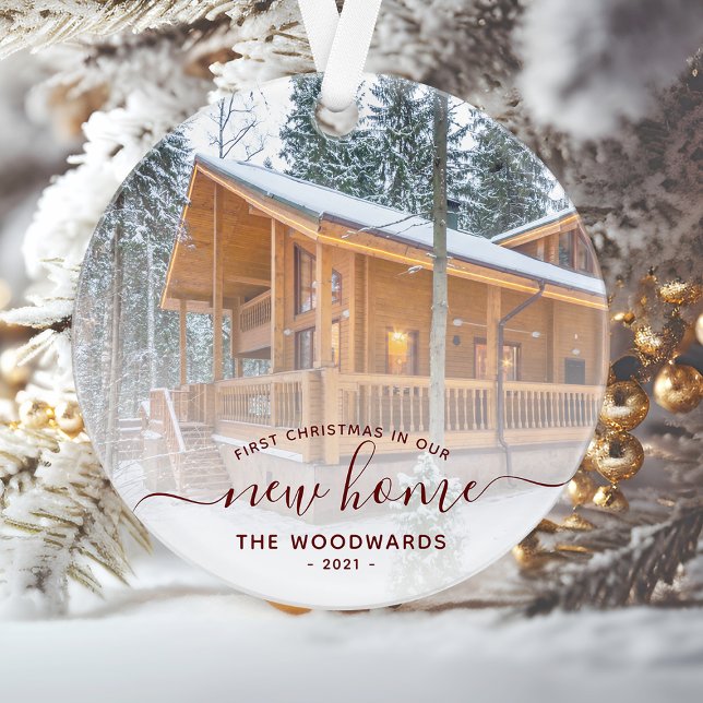 Adorno Foto personalizado Primera Navidad Nueva Página de (Subido por el creador)