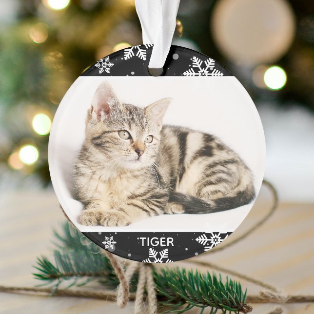 Adorno Foto y nombre de un Navidad de Snowley 2 Mascotas (Subido por el creador)