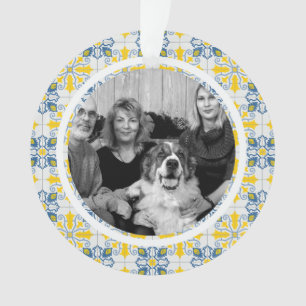 Adorno Fotografía de mosaicos portugueses para Navidades