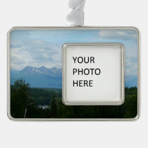 Adorno Fotografía panorámica de la cordillera de Alaska