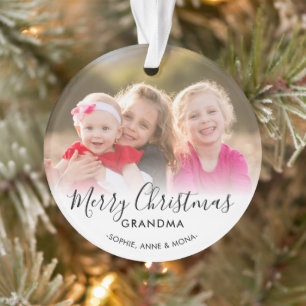 Adorno Fotos de las abuelas de navidad moderna
