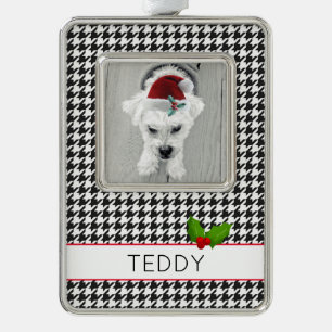 Adorno Fotos de perros de vacaciones NOMBRE Mascota festi