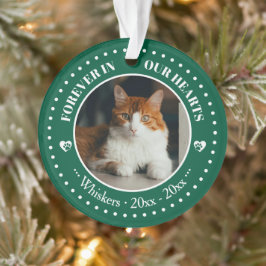 Adorno Fotos y nombres de gatos en memoria para siempre e
