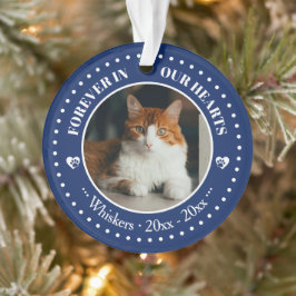 Adorno Fotos y nombres de gatos en memoria para siempre e