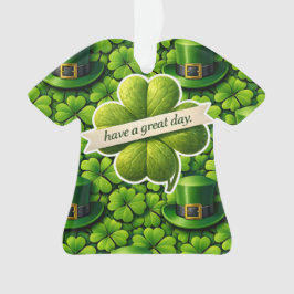 Adorno Four leaf clover Saint Patrick's Day have a great 