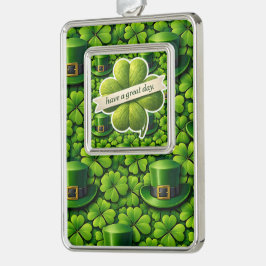 Adorno Four leaf clover Saint Patrick's Day have a great 