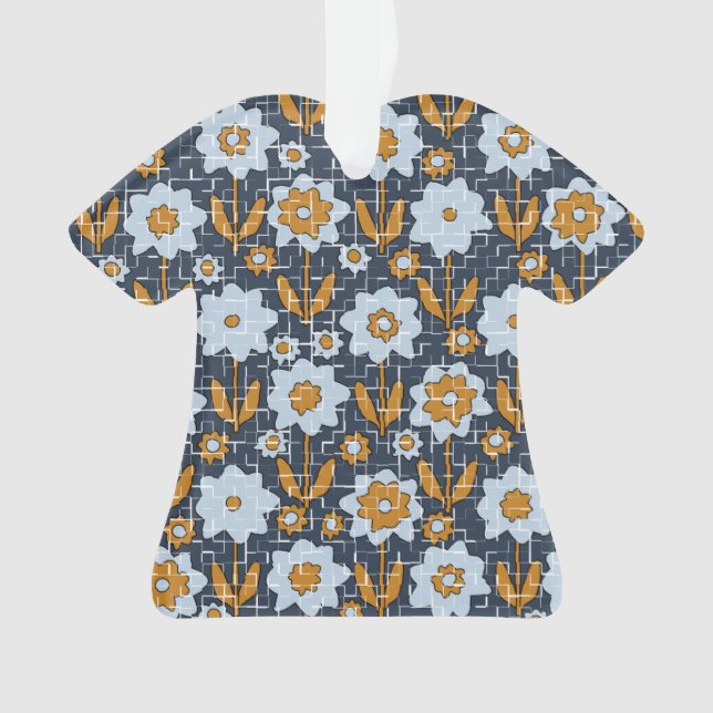 Adorno Fragmentos de flores (Anverso)