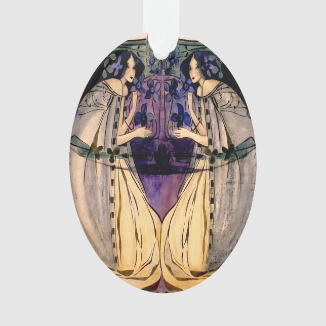 Adorno Frances MacDonald - Primavera (Anverso)
