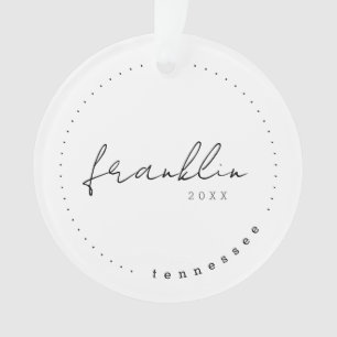 Adorno Franklin, Tennessee Travel Estados Unidos Simple