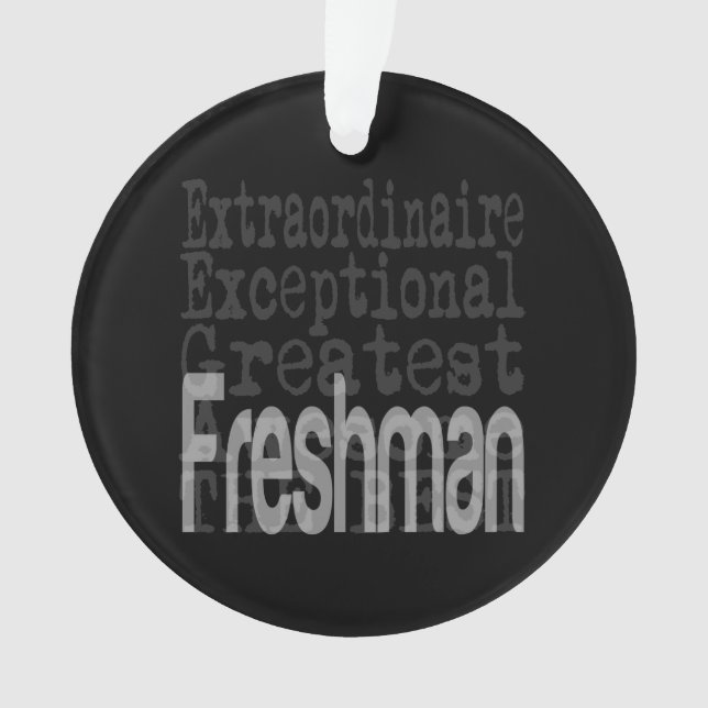 Adorno Freshman Extraordinaire (Anverso)