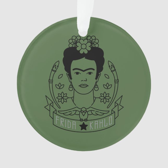 Adorno Frida Kahlo el | Hero�na (Anverso)