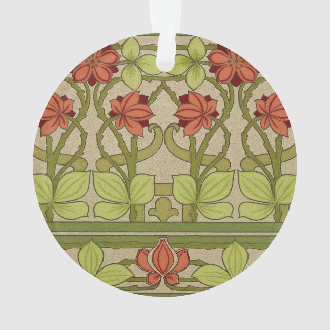 Adorno Frieze Border Art Nouveau Floral (Reverso)