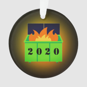 Adorno Fuego de contenedores de personalizable 2020