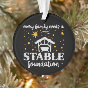 Adorno Fundación Estable Familia Jesús Cristiano Navidad