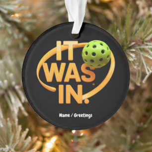 Adorno Fundido jugador de picnic "It Was In"