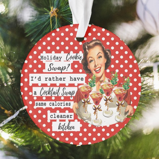 Adorno Funny Christmas Ornament Retro Best Friend Cookie (Subido por el creador)