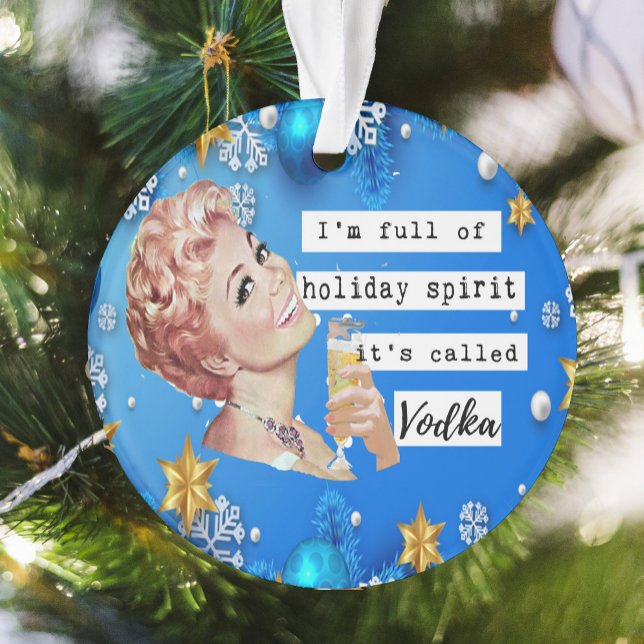 Adorno Funny Christmas Ornament Retro Best Friend Spirit (Subido por el creador)