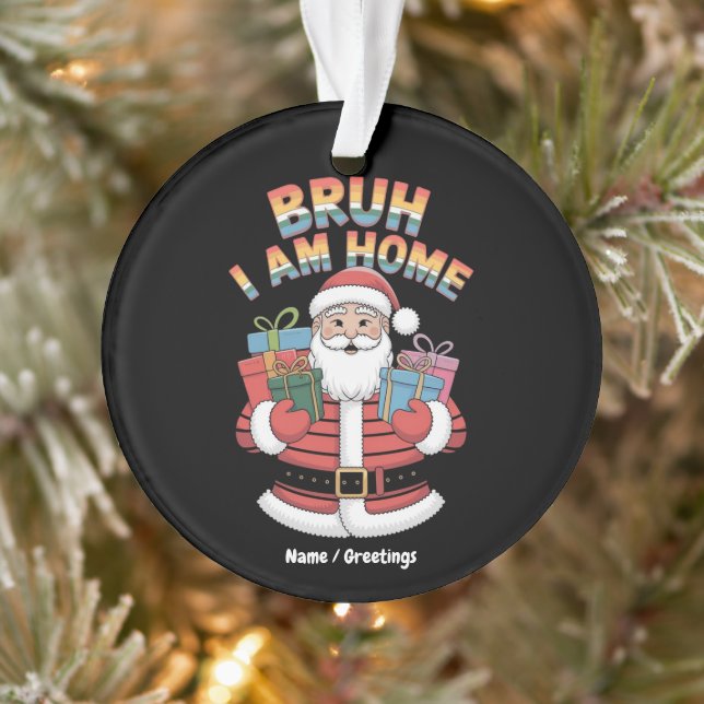 Adorno Funny Holiday Gift Bringer Humor Festive Winter  (Árbol)